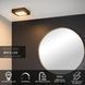 Потолочный светильник для ванной Lucide BRICE LED LED Dim. 1x15W 3000K IP44 Black, BLACK