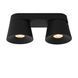 Потолочный точечный светильник Lucide TRIGONO 2xGU10 Black, BLACK