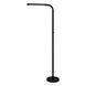 Аккумуляторная напольная лампа для чтения Lucide GILLY Battery pack/batteries LED Dim. 1x6W 2700K Black, BLACK, Черный