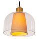 Подвесной светильник Lucide GUNHILD 3xE27 Transparant, Transparant