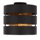 Стельовий світильник Lucide ROSAS &Oslash; 26 cm 1xE27 Black, BLACK, Matt Gold / Brass, Чорний
