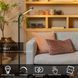 Аккумуляторная напольная лампа для чтения Lucide GILLY Battery pack/batteries LED Dim. 1x6W 2700K Black, BLACK, Черный