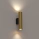 Бра Nowodvorski Fourty Wall M GU10 2x10W, Black/Brass
