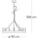 Люстра Fontana Arte Chandelier, Black