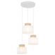 Підвісний світильник TK Lighting DUO JUTA 3, White