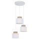 Підвісний світильник TK Lighting DUO JUTA 3, White