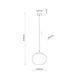 Підвісний світильник TK Lighting Vibe L, White