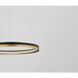 Подвесной светильник Nova luce CANTRIA 1, Black/Brass