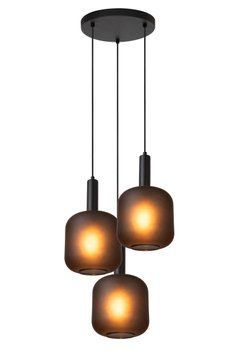 Підвісний світильник Lucide ELOISE &Oslash; 40 cm 3xE27 Black, BLACK, Антрацит, Антрацит