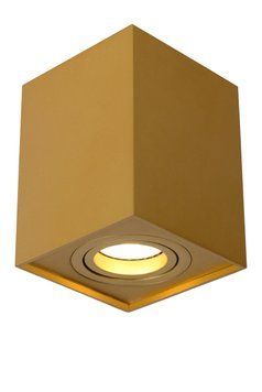 Потолочный точечный светильник Lucide TUBE 1xGU10 Matt Gold / Brass