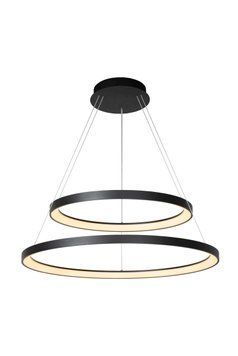 Підвісний світильник Lucide VIDAL &Oslash; 78 cm LED Dim. 1x92W 2700K Black, BLACK