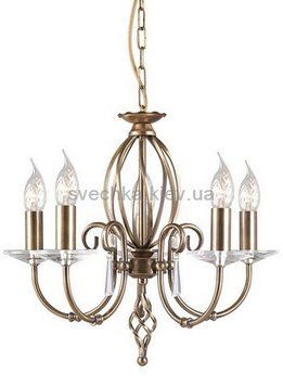 Люстра Elstead AG5 AGED BRASS