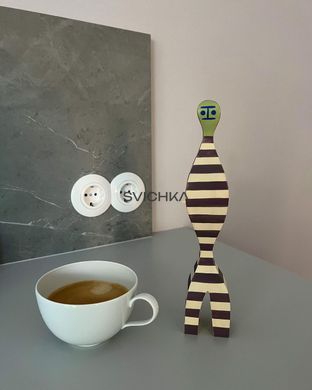 Розетка 220В Berker 474521 1930/Glas, 16A, білий, пластик, із заземленням, Schuko, Білий, Білий