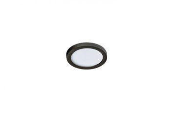 Світильник Azzardo AZ2835 Slim Round 9 LED 4000K, Чорний, Білий, Чорний