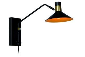 Настінний світильник Lucide PEPIJN 1xE14 Black, BLACK