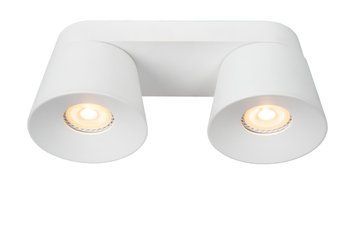 Потолочный точечный светильник Lucide TRIGONO 2xGU10 White