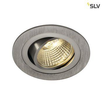 Врізний світильник SLV NEW TRIA 77, 3000К Aluminium, Алюміній, серебро, Алюміній Мат, Алюміній Мат