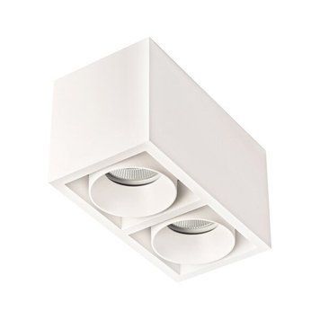 LED світильник COURSE 2 DIM 2*8,9W White IP20 із вбудованим джерелом світла, Білий, Білий