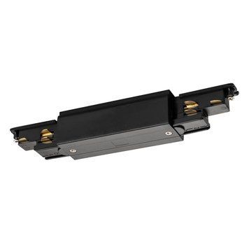 З'єднувач SLV S-TRACK DALI з можливістю подачі живлення, Black, Чорний, Чорний, Чорний