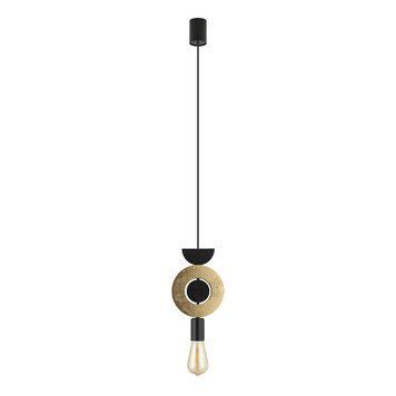 Подвесной светильник Nowodvorski Drops Wood F, Black/Gold
