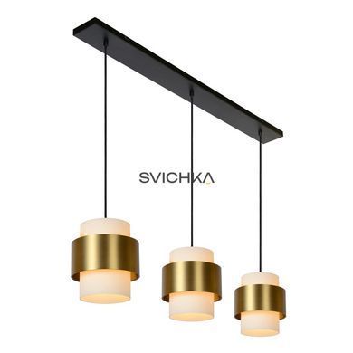 Подвесной светильник Lucide FIRMIN 3xE27 Matt Gold / Brass