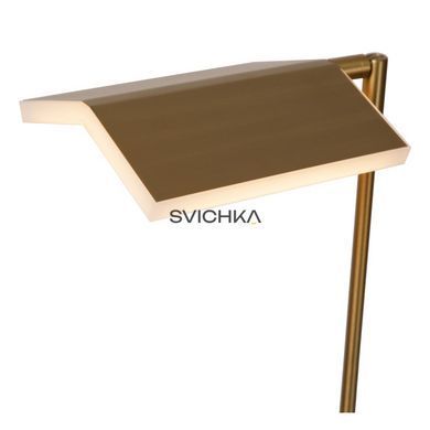 Підлогова лампа для читання Lucide AARON LED Dim. 1x12W 2700K/4000K Matt Gold / Brass, Matt Gold / Brass