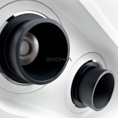 Встроенный светильник Skarlat RSL74090-2 2&times;10W WH+BK 4000K