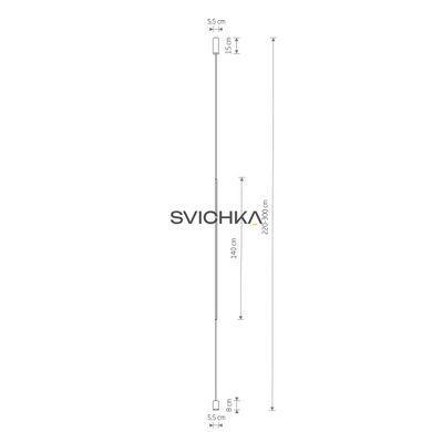 Торшер-підвіс на розтяжці Nowodvorski Vertic, 4000K, White