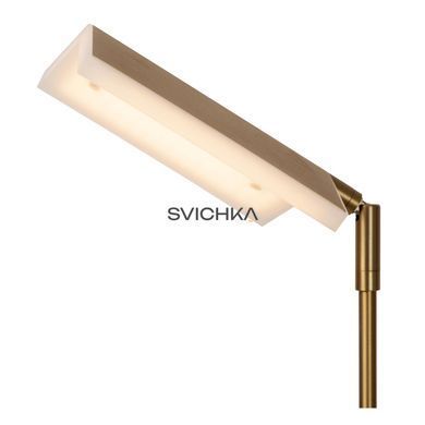 Підлогова лампа для читання Lucide AARON LED Dim. 1x12W 2700K/4000K Matt Gold / Brass, Matt Gold / Brass