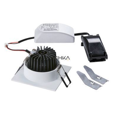 Світильник SLV NEW TRIA SQUARE 114391, Білий, Білий, Білий, Білий