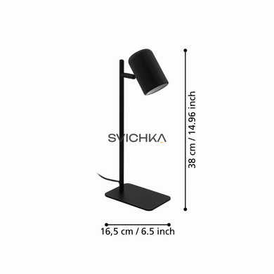 Настольная лампа Eglo 98855 CEPPINO, Black
