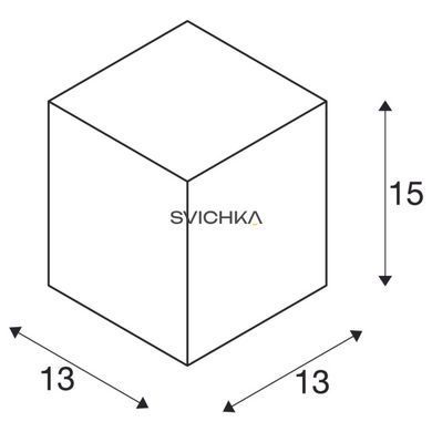 Стельовий вуличний світильник SLV BIG THEO CEILING OUT, Anthracite
