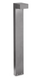 Вуличний стовпчик Ideal Lux 246963 Sirio pt2 h80, Grey