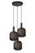 Подвесной светильник Lucide ELOISE &Oslash; 40 cm 3xE27 Black, BLACK, Антрацит, Антрацит