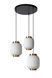 Підвісний світильник Lucide GOSSE 3xE27 White, WHITE