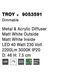 Накладной светильник Nova luce TROY S White