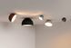 Настінно-стельовий світильник Vibia Plusminus solo 30см, Black