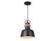 Люстра Azzardo AZ2409 Darling 1 Black, Чорний, Бежевий, Мідний, Чорний