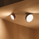 Настінно-стельовий світильник Vibia Plusminus solo 30см, Black