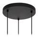 Подвесной светильник Lucide ELOISE &Oslash; 40 cm 3xE27 Black, BLACK, Антрацит, Антрацит