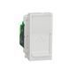 Розетка компьютерная RJ45 Schneider Electric Unica New, одинарная категория 5 STP, 1 модуль