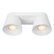 Потолочный точечный светильник Lucide TRIGONO 2xGU10 White, WHITE