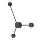Настенный светильник TK Lighting AVIA 3, Black, Черный, Черный, Черный