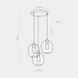 Подвес TK-Lighting 3184 ELIO - 3184, Черный, Голубой, Дымчатый, Прозрачный