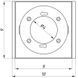 Светильник точечный врезной Imperium Light Griliato 100 mm, White