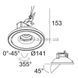 Точковий світильник Delta Light TWEETER TRIMLESS 206 21 811 933 BW